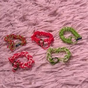 Christmas handmade bracelet set